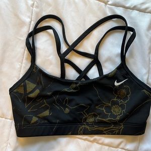 Black Nike sports bra. Adult size small
